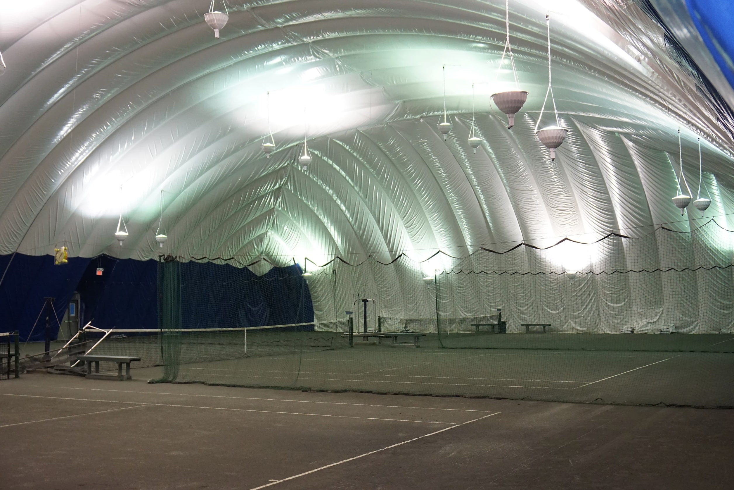 Rosedale Tennis Bubble (Inside)