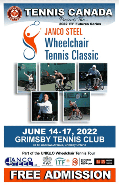 Janco Steel Wheelchair Tennis Classic 2022 ITF Futures Series